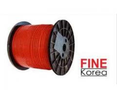 Греющий саморегулирующийся кабель FINEKOREA для обогрева пола и труб водоснабжения мощность 16Вт/м - Зображення 5/7