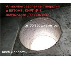 Алмазное сверление отверстий