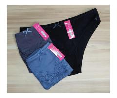 Трусы женские."Briefs for sleeping with lace inserts on the stomach" В упаковке 3 шт. Один размер. - Зображення 4/8