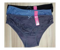 Трусы женские."Briefs for sleeping with lace inserts on the stomach" В упаковке 3 шт. Один размер. - Зображення 8/8