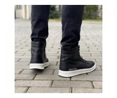 Кожаные мужские ботинки