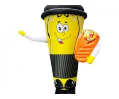 Надувная чашка кофе - Зображення 5/10