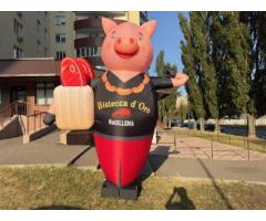 Надувной человечек реклама
