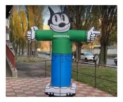 Надувной человечек реклама - Зображення 5/9